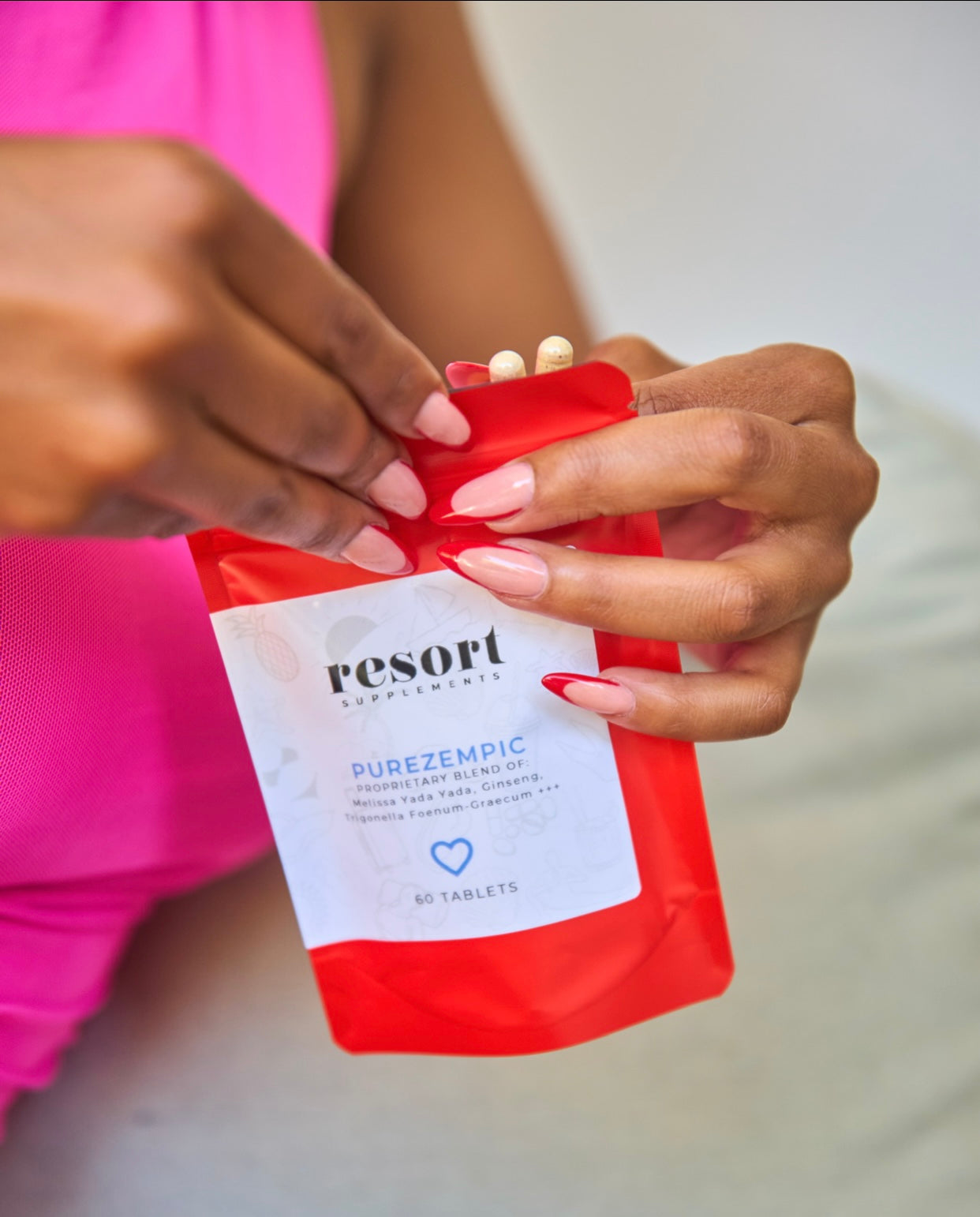 PureZempic is a natural GLP-1 support supplement designed to help control cravings, balance blood sugar, and support healthy weight management.