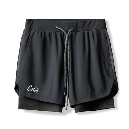 Men’s Workout Shorts - Dark Grey