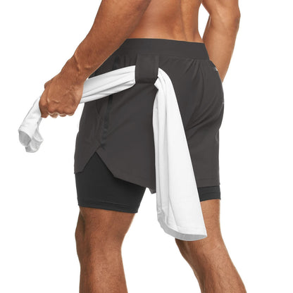 Men’s Workout Shorts - Dark Grey